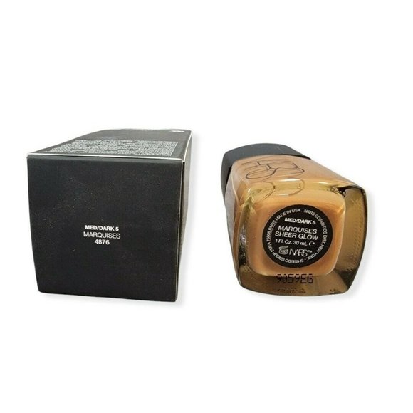 Nars Sheer Glow Face Foundation Med/Dark 5 Marquises 1oz/30ml - Picture 2 of 5